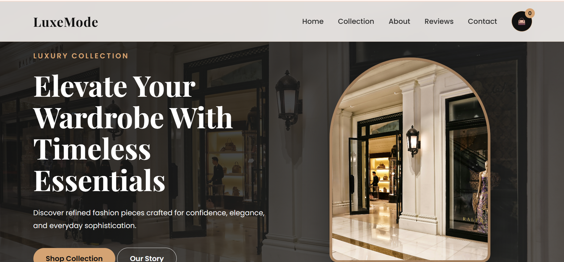 Luxury E-Commerce Store